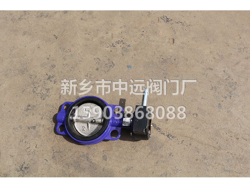 铸铁对夹蝶阀